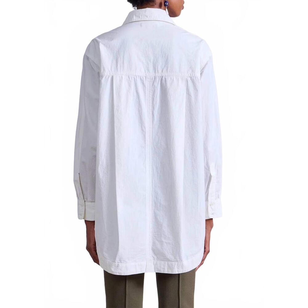 NEW APIECE APART flowe oversized shirt in cream - Picture 4 of 7